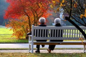 Herbsttag im Park