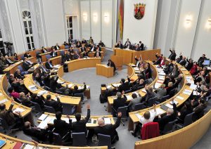 Plenarsaal Landtag Rheinland-Pfalz