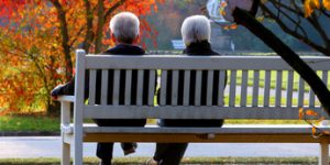 Herbsttag im Park