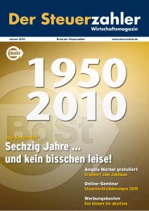 Prbeexemplar Der Steuerzahler